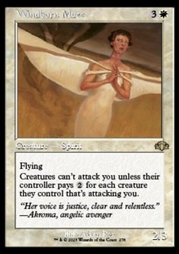 Windborn Muse (V.1) - Dominaria Remastered Extras 