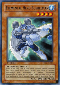 Elemental HERO Bubbleman (V.1 - Rare) 