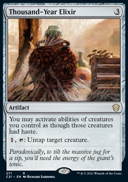 Thousand Year Elixir - Commander Strixhaven 