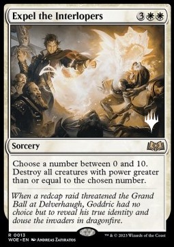Expel the Interlopers (V.2) - Wilds of Eldraine Promos 