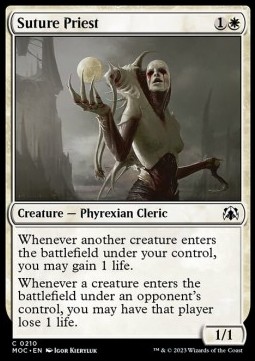 Suture Priest - Commander March of the Machine 