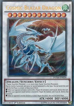 Cosmic Blazar Dragon 