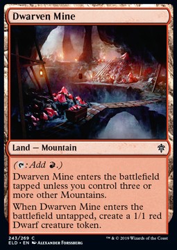 Dwarven Mine - Throne of Eldraine 