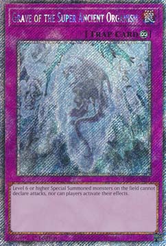 Grave of the Super Ancient Organism (V.4 Platinum Secret Rare) 