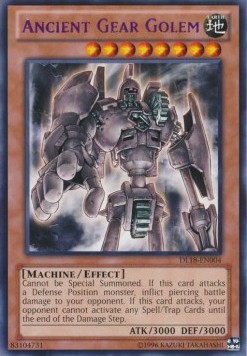 Ancient Gear Golem (V.3 - Rare) 