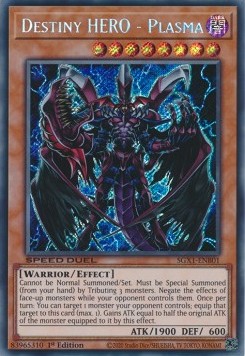Destiny HERO - Plasma (V.2 - Secret Rare) 
