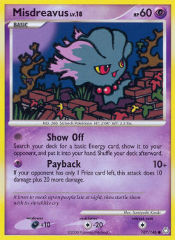 Misdreavus Lv.18 