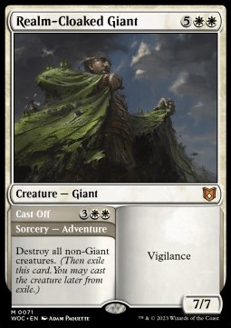 Realm Cloaked Giant Cast Off 
