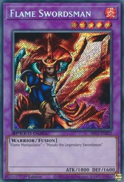 Flame Swordsman (V.2 Secret Rare) 