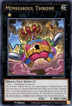 Mimighoul Throne (V.1 Ultra Rare) 