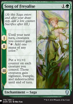 Song of Freyalise - The List 