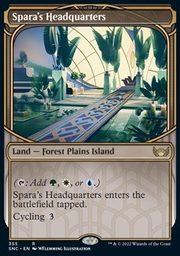 Sparas Headquarters (V.2) - Streets of New Capenna Extras 