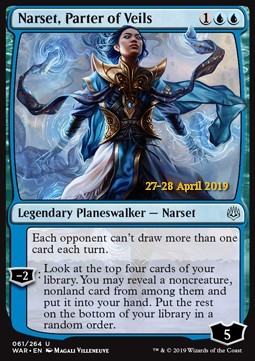 Narset Parter of Veils - War of the Spark Extras 