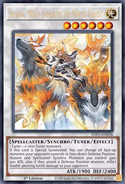 Silvera Wolf Tamer of the White Forest (V.1 Ultra Rare) 