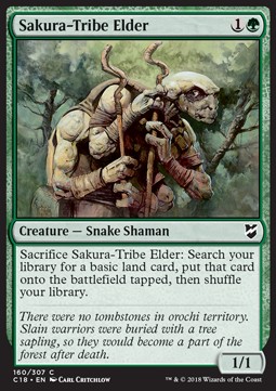 Sakura Tribe Elder - Commander 2018 