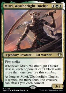 Mirri, Weatherlight Duelist - Commander Masters 
