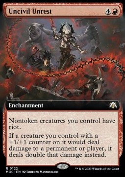 Uncivil Unrest - Commander March of the Machine Extras 