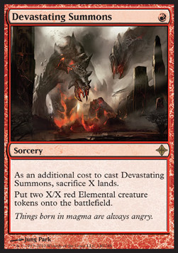 Devastating Summons - Rise of the Eldrazi 