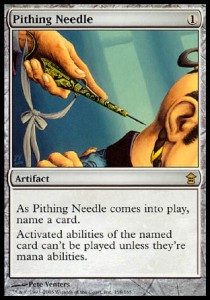 Pithing Needle - Saviors of Kamigawa 