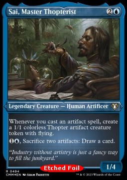 Sai, Master Thopterist - Commander Masters Extras 