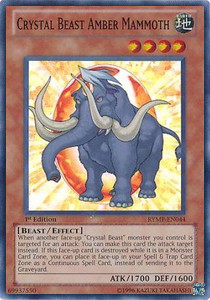 Crystal Beast Amber Mammoth 