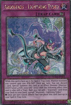 Argostars Lightning Tydeu (V.2 Quarter Century Secret Rare) 