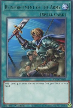 Reinforcement of the Army (V.1 - Rare) 