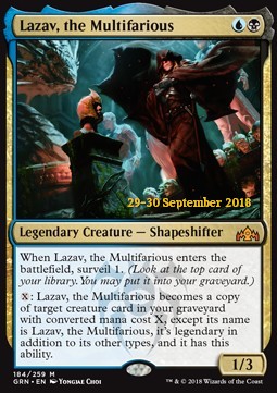 Lazav the Multifarious - Guilds of Ravnica Extras 