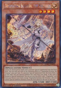 Dogmatika Ecclesia the Virtuous (V.4 Platinum Secret Rare) 