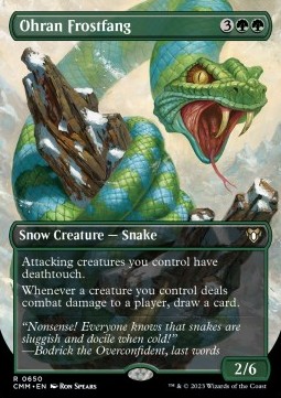 Ohran Frostfang (V.2) - Commander Masters Extras 