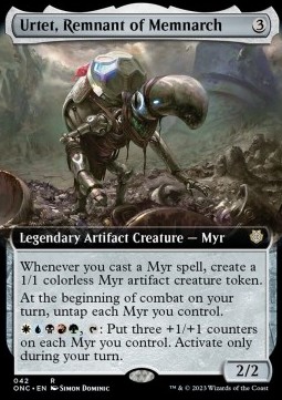 Urtet Remnant of Memnarch - Commander Phyrexia All Will Be One Extras 