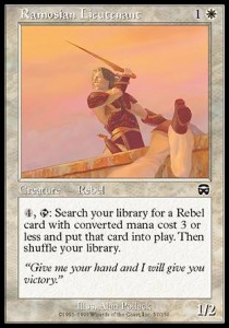 Ramosian Lieutenant - Mercadian Masques 