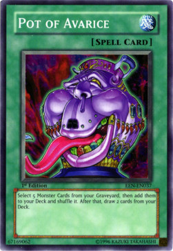 Pot of Avarice (V.1 - Super Rare) 