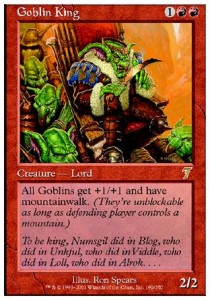 Goblin King - Seventh Edition 
