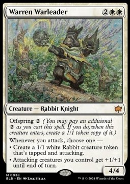 Warren Warleader - Bloomburrow 