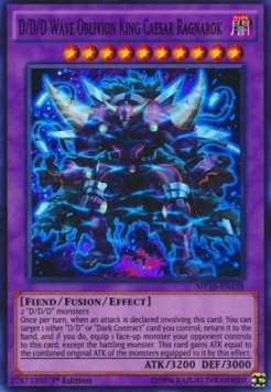 D/D/D Wave Oblivion King Caesar Ragnarok 