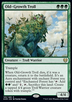 Old Growth Troll - Kaldheim 