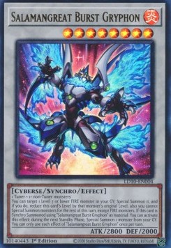 Salamangreat Burst Gryphon 