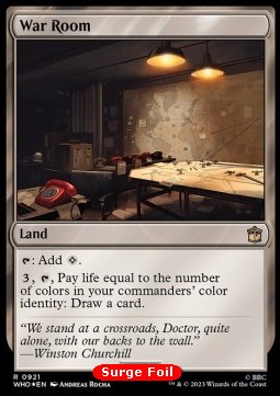 War Room (V.2) - Universes Beyond Doctor Who Extras 