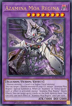 Azamina Moa Regina (V.1 Ultra Rare) 