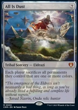 All Is Dust - Commander Masters Extras 