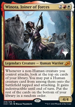 Winota Joiner of Forces (V.1) - Ikoria Lair of Behemoths Promos 