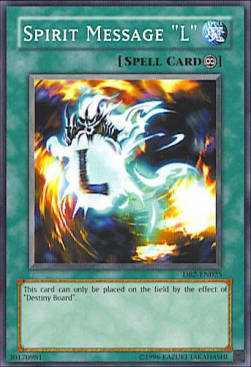 Spirit Message "L" 