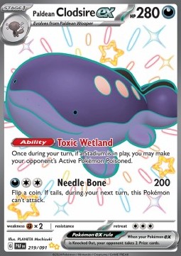 Paldean Clodsire ex 