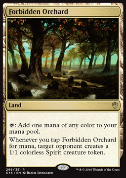 Forbidden Orchard - Commander 2016 