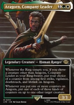 Aragorn Company Leader (V.2) - The Lord of the Rings Tales of Middle earth Extras 