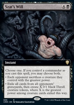 Szats Will - Commander Legends Extras 