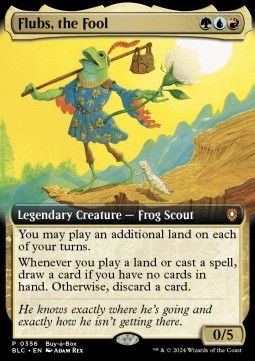 Flubs the Fool - Buy a Box Promos 