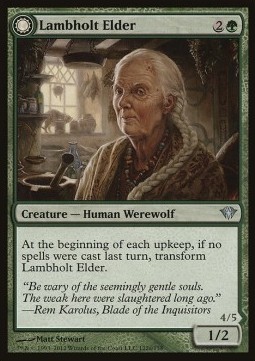 Lambholt Elder Silverpelt Werewolf - Dark Ascension 