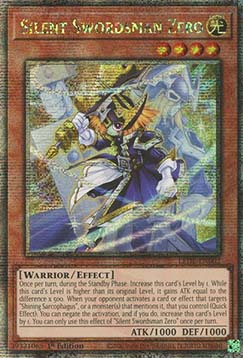 Silent Swordsman Zero (V.2 Quarter Century Secret Rare) 